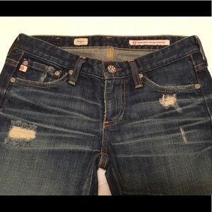 AG Adriano Goldschmied Angel Boot Cut Distressed